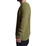 Olive Green Knitted Sweater