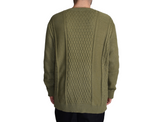 Olive Green Knitted Sweater
