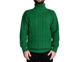 Green Knitted Turtleneck