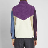 AIME LEON DORE Royalty Purple Combo Polyester Vest Jacket