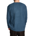 Space Blue Knitted Sweater