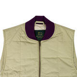 AIME LEON DORE x WOOLRICH Light Green Quilted Work Vest Jacket