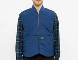 AIME LEON DORE x WOOLRICH Navy Blue Quilted Work Vest Jacket