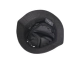 Black Suede Bucket Hat