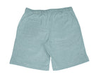 Turquoise Linen Shorts