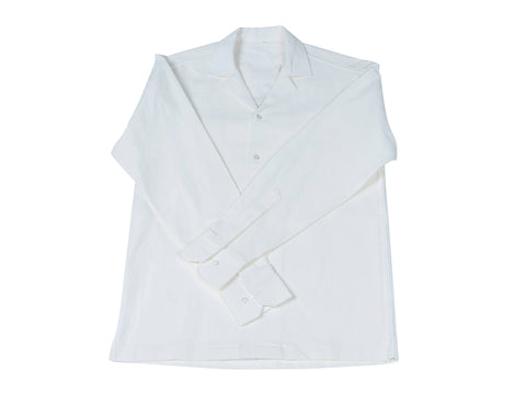White Full Sleeve Linen Shirt