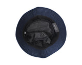 Navy Suede Bucket Hat